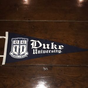 Duke University Felt Banner
